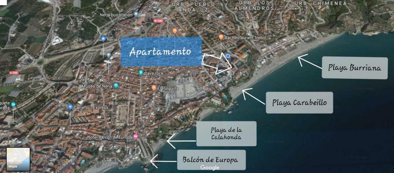 Apartmán Apartamento Bahia 327 Nerja Exteriér fotografie